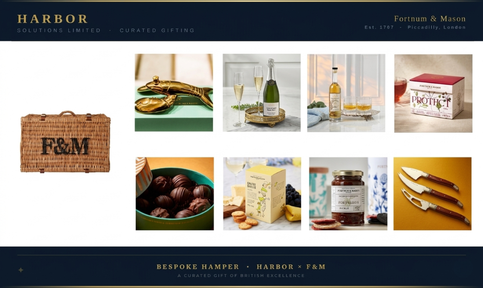 Bespoke Fortnum and Mason hamper